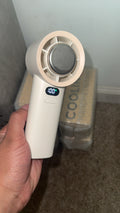 White AC fan